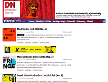 Tablet Screenshot of divadelni-noviny.cz